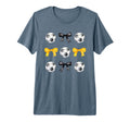 Soccer Ball Bows Womens Soccer Player T-Shirt - Novelty Apparel Unisex - T-Shirt, Sweatshirt, Hoodie