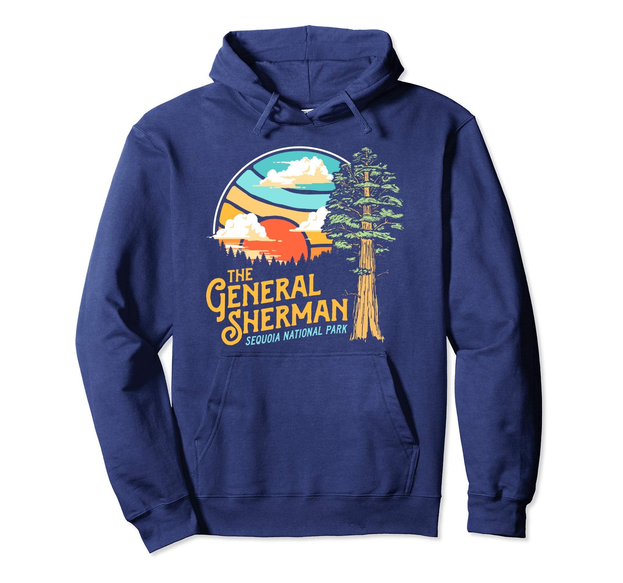 General Sherman Sequoia National Park Hoodie - Aesthetic Graphic Unisex - T-Shirt, Sweatshirt, Hoodie