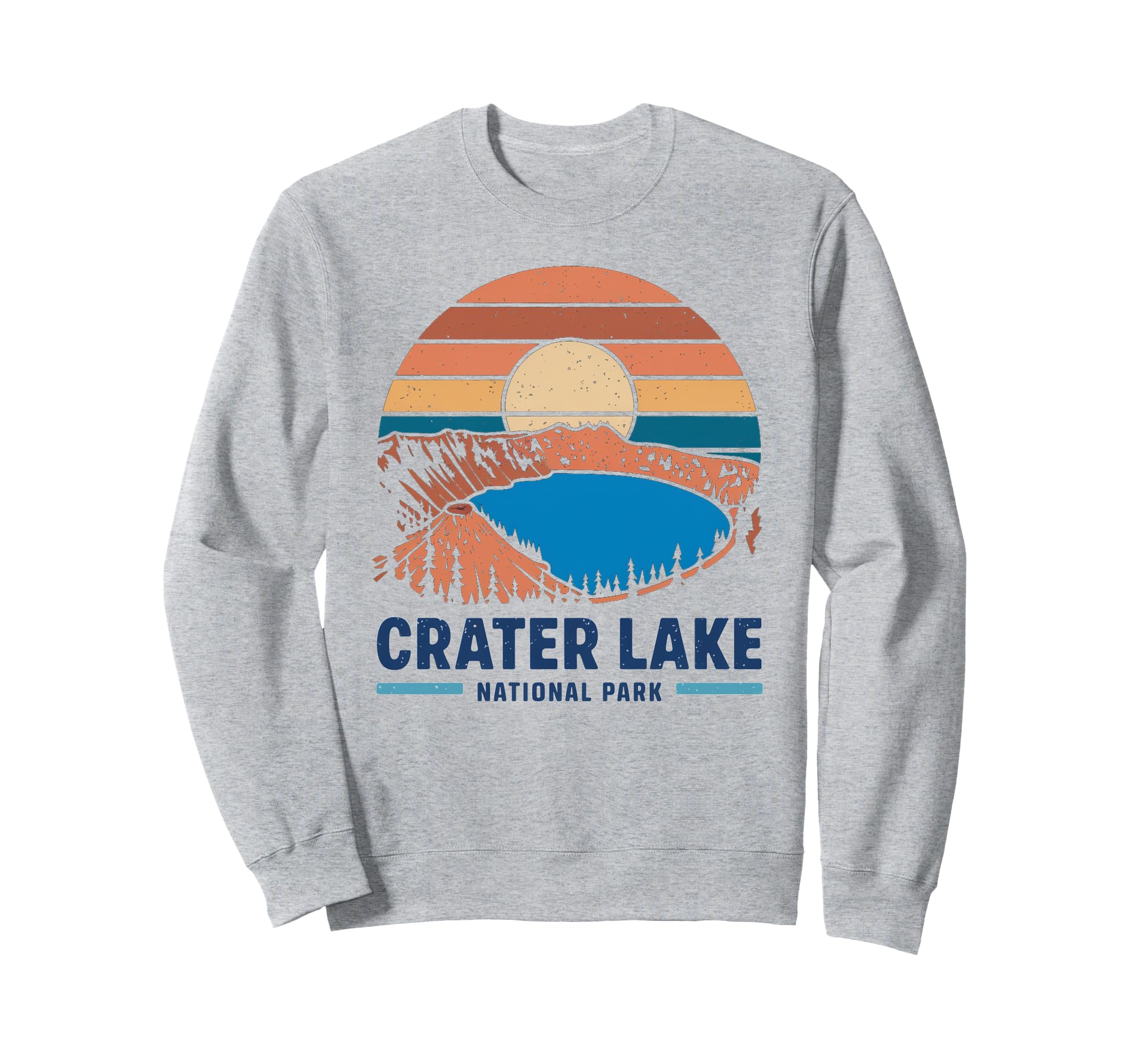 Crater Lake National Park Oregon Hiking Sweatshirt - Unique Graphic Unisex - T-Shirt, Sweatshirt, Hoodie