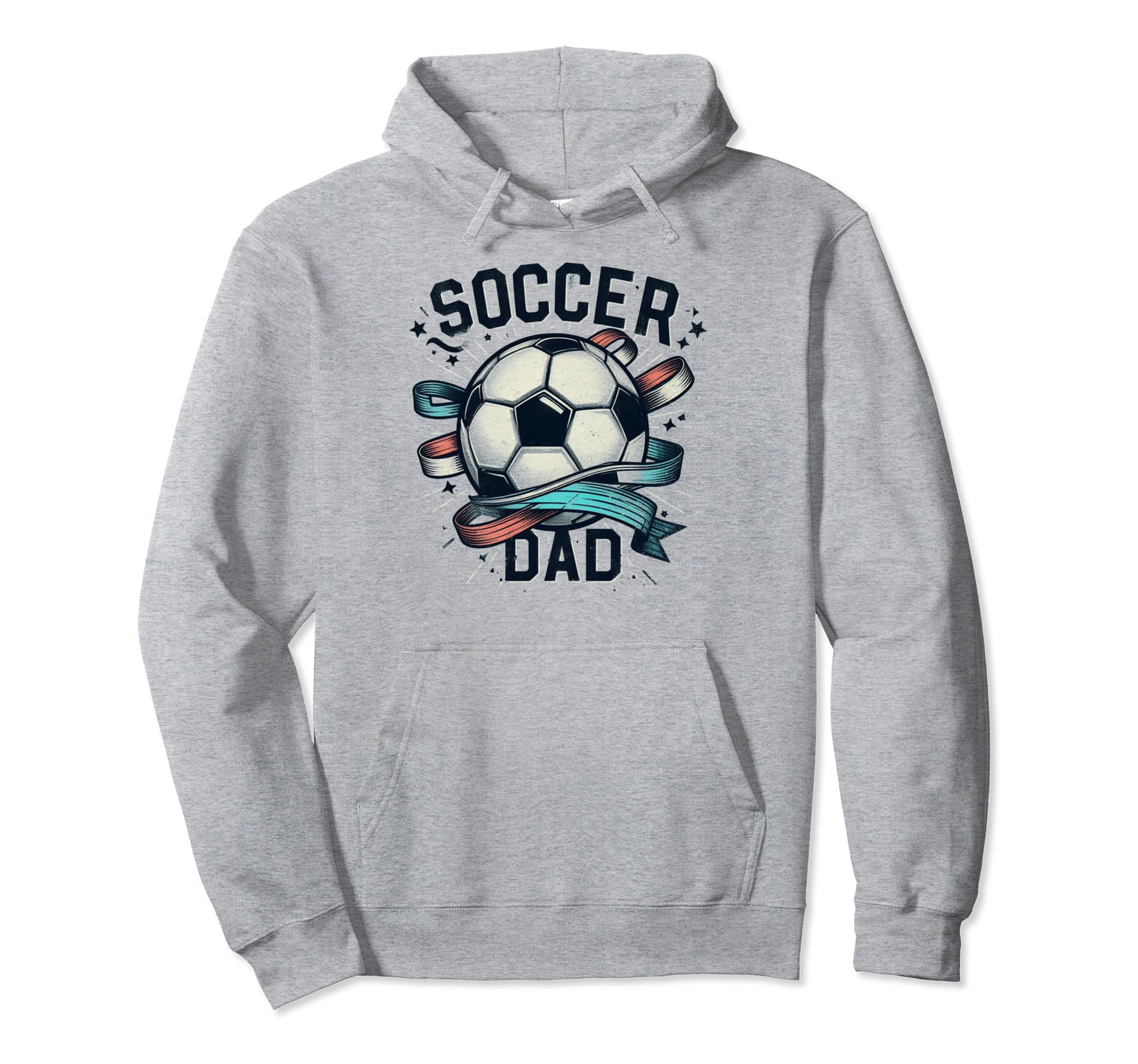Soccer Dad Family Matching Dad Fathers Hoodie - Trendy Graphic for Adults - T-Shirt, Sweatshirt, Hoodie