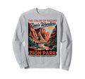Zion National Park Zion Sweatshirt - Trendy Graphic for Adults - T-Shirt, Sweatshirt, Hoodie