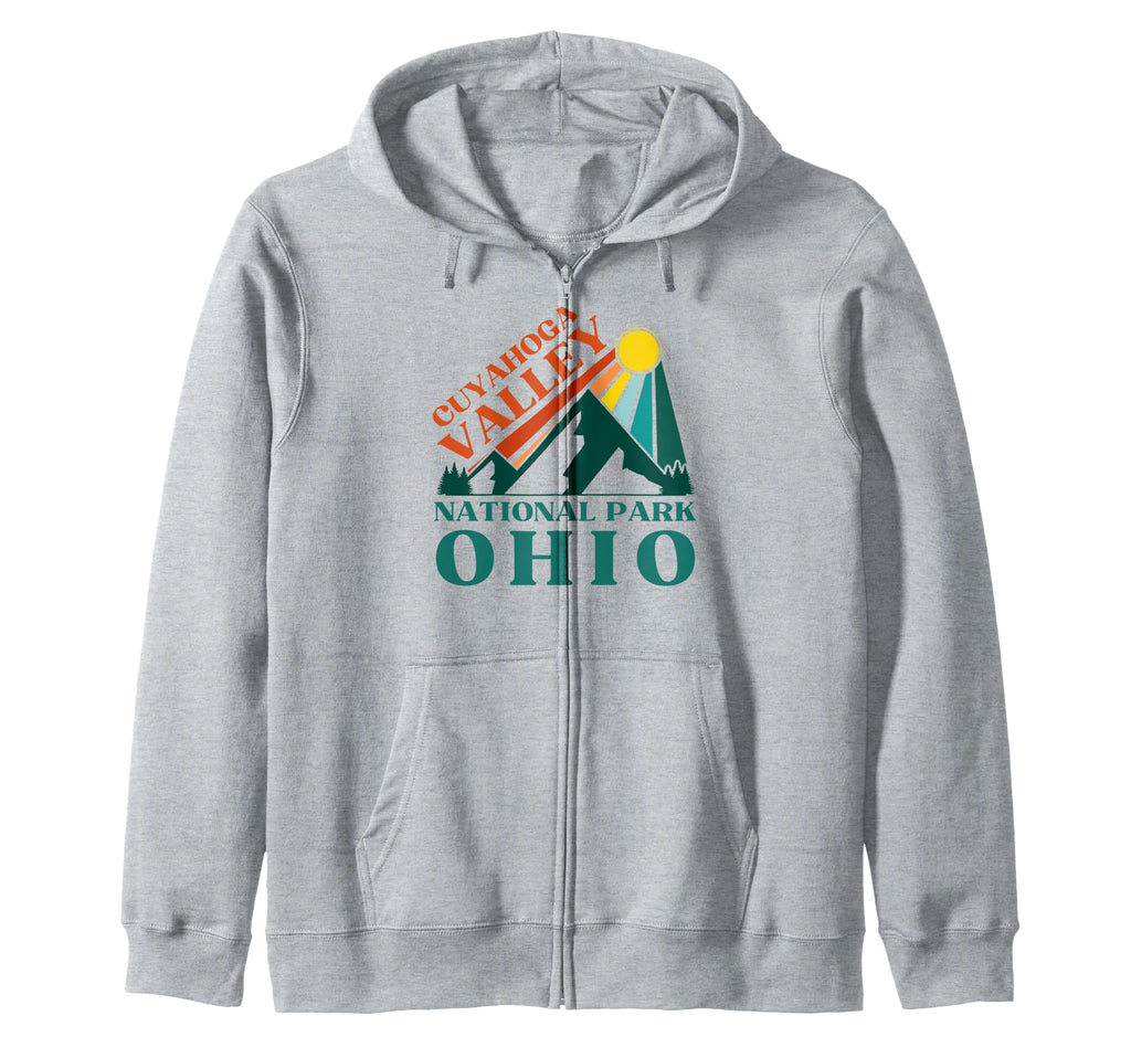 Cuyahoga Valley National Park Ohio Usa Hoodie - Novelty Apparel Unisex - T-Shirt, Sweatshirt, Hoodie