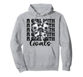 Soccer Goals Hoodie - Trendy Graphic Unisex - T-Shirt, Sweatshirt, Hoodie