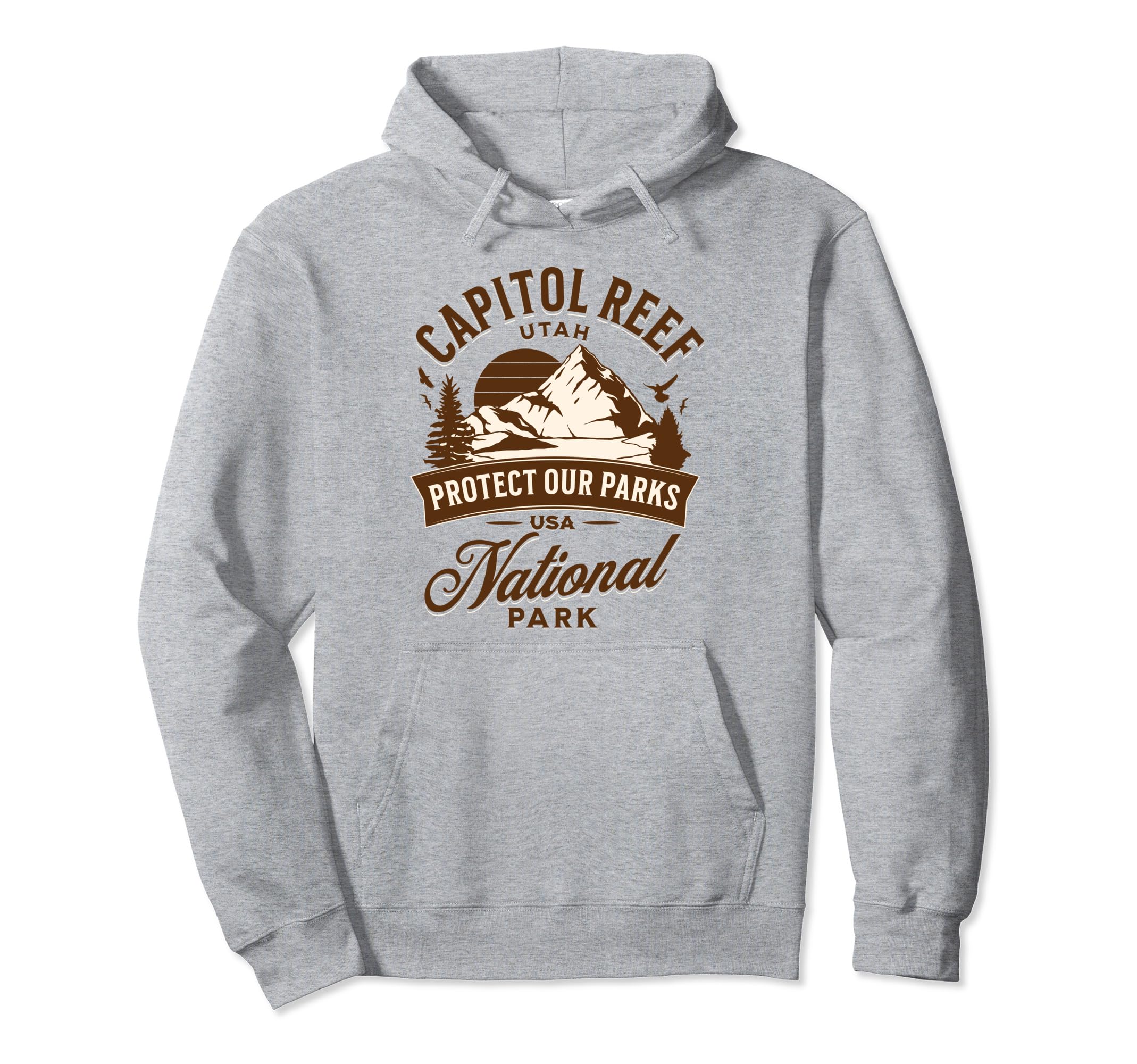 Capitol Reef National Park Utah Hike Hoodie - Minimalist Print for Adults - T-Shirt, Sweatshirt, Hoodie