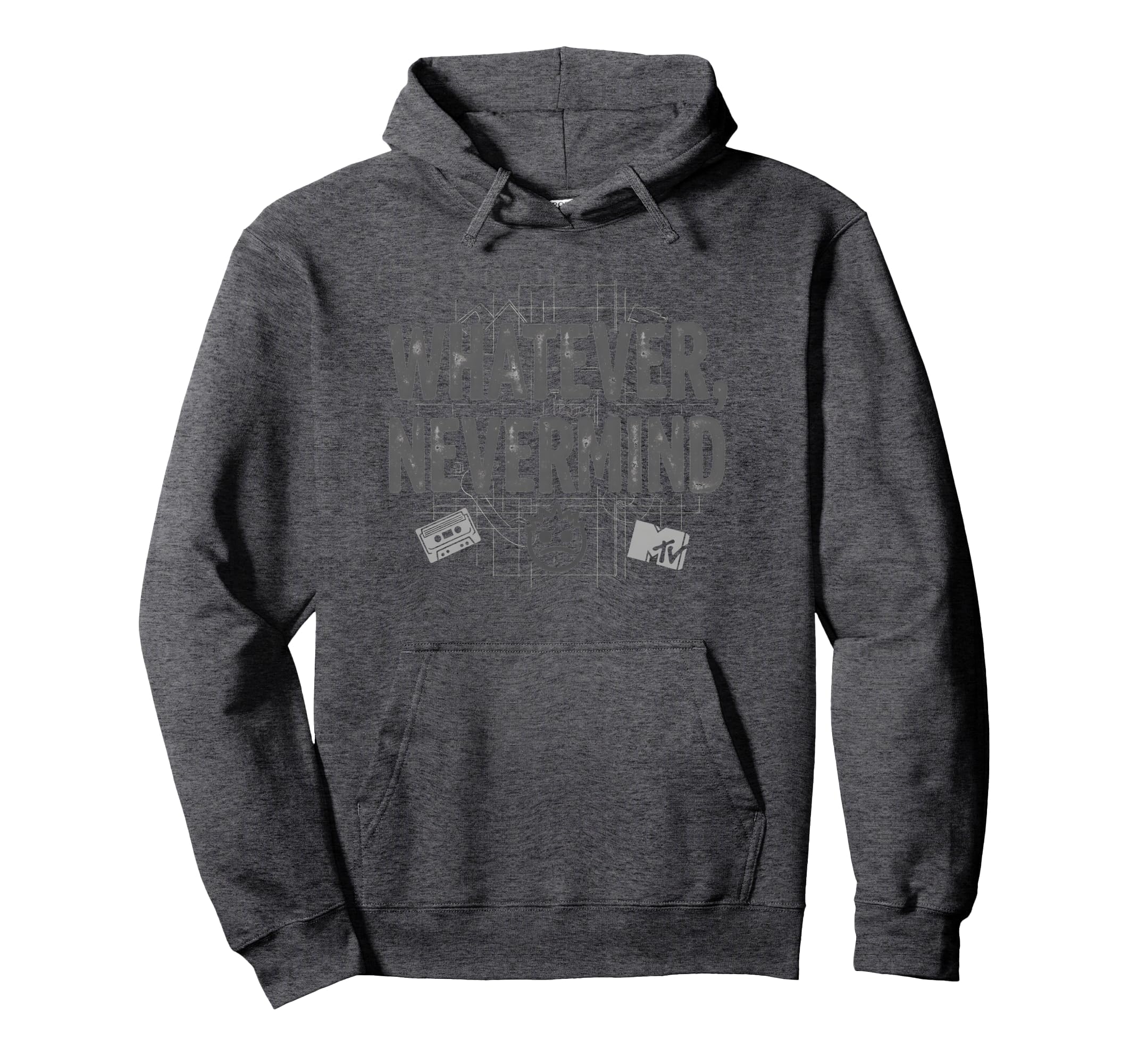 Whatever Nevermind Gen X Nostalgic Hoodie - Aesthetic Graphic Men Women - T-Shirt, Sweatshirt, Hoodie
