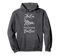 Basketball Mother Gift Just Mom Busy Hoodie - Graphic Print Men Women - T-Shirt, Sweatshirt, Hoodie