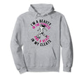 Im Beauty Streets Soccer Daughter Hoodie - Fun Novelty Design Unisex - T-Shirt, Sweatshirt, Hoodie