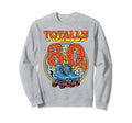 Totally 80S Roller Skater Skate Shoes Sweatshirt - Custom Art Print Unisex - T-Shirt, Sweatshirt, Hoodie