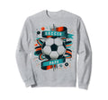 Soccer Papa Family Matching Dad Sweatshirt - Aesthetic Graphic Unisex - T-Shirt, Sweatshirt, Hoodie