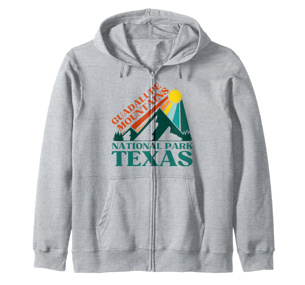 Guadalupe Mountains National Park Texas Hoodie - Minimalist Print Unisex - T-Shirt, Sweatshirt, Hoodie