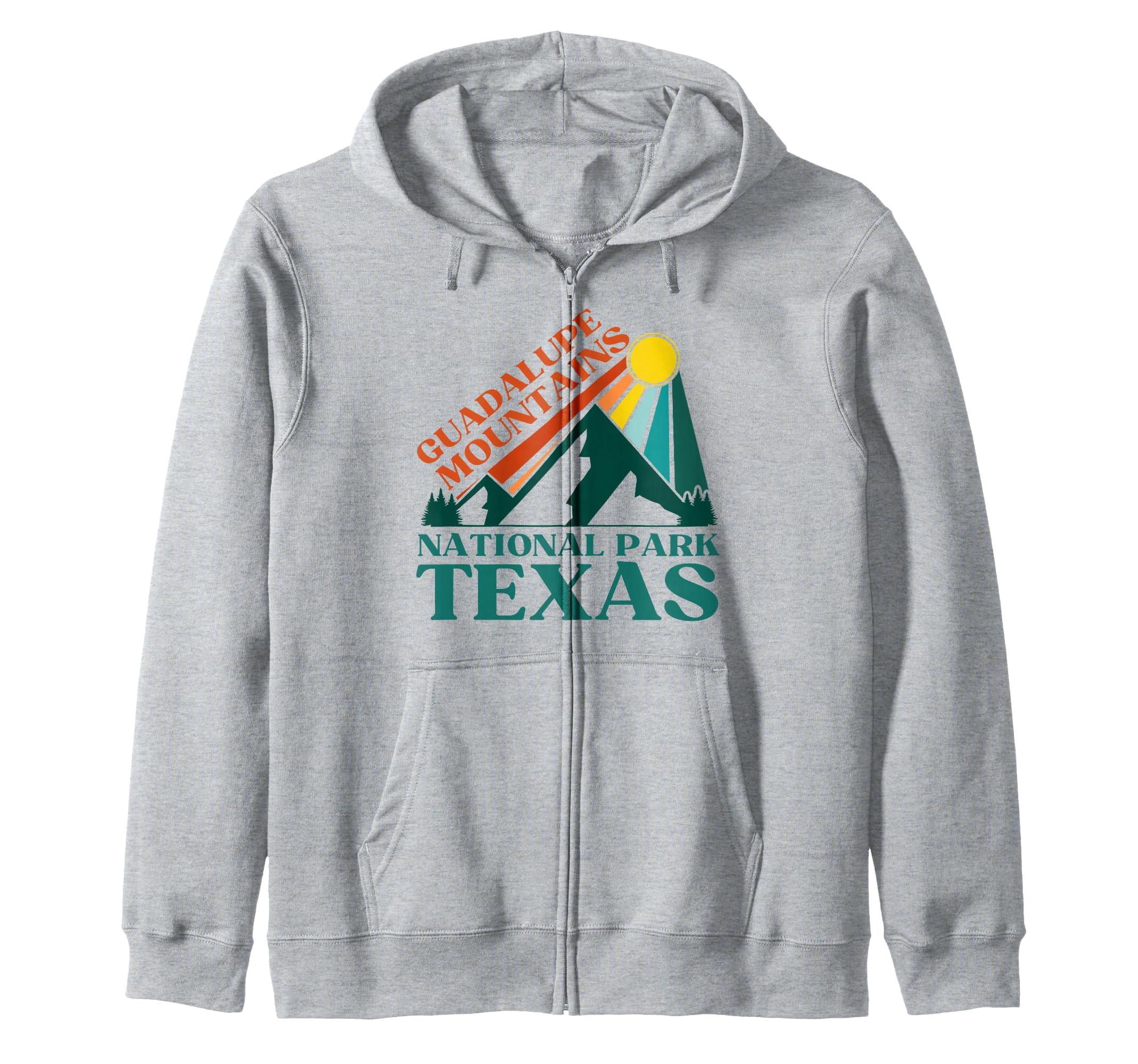 Guadalupe Mountains National Park Texas Hoodie - Minimalist Print Unisex - T-Shirt, Sweatshirt, Hoodie