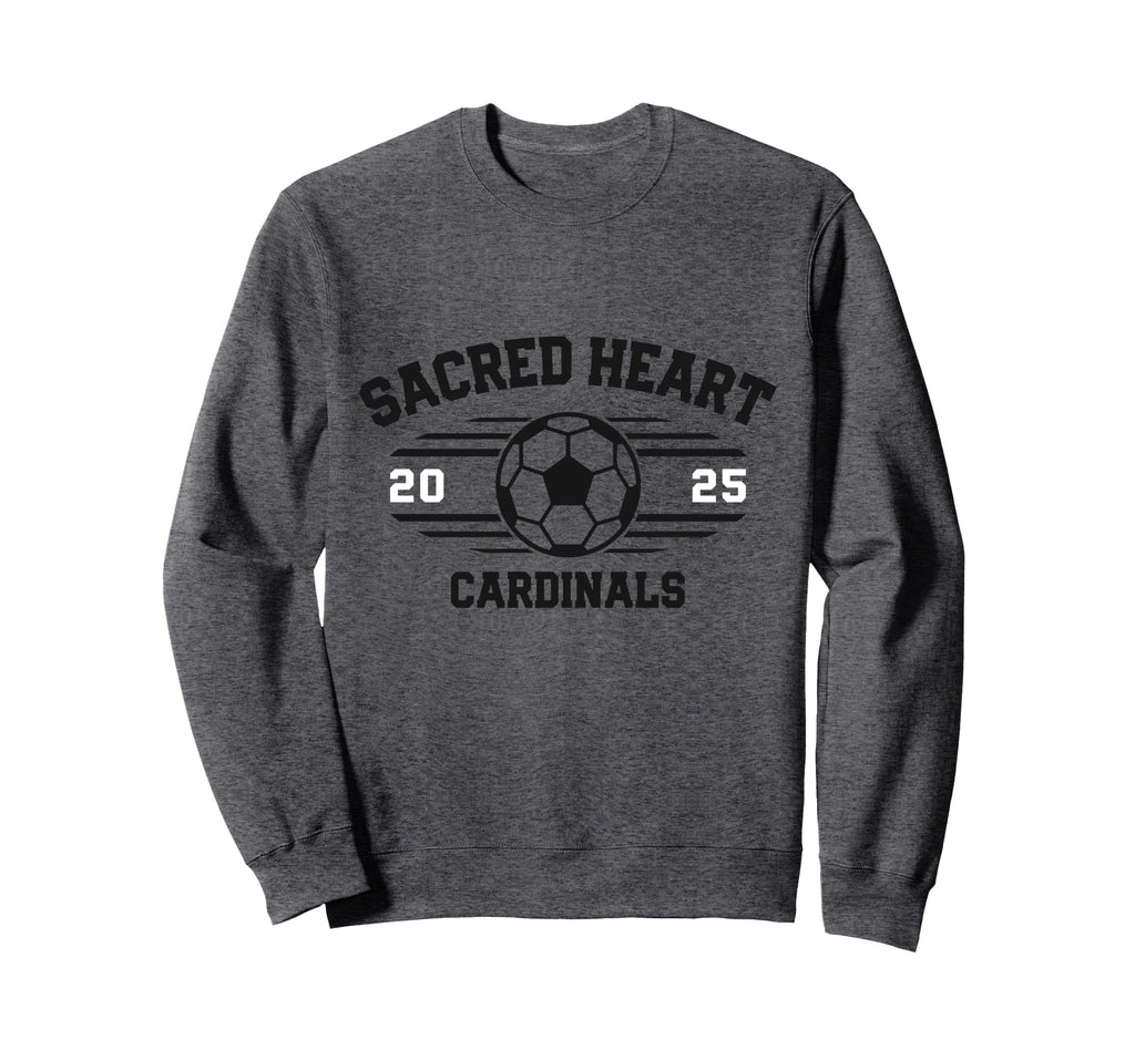 Sacred Heart Cardinals Soccer Ball Sweatshirt - Aesthetic Graphic Unisex - T-Shirt, Sweatshirt, Hoodie