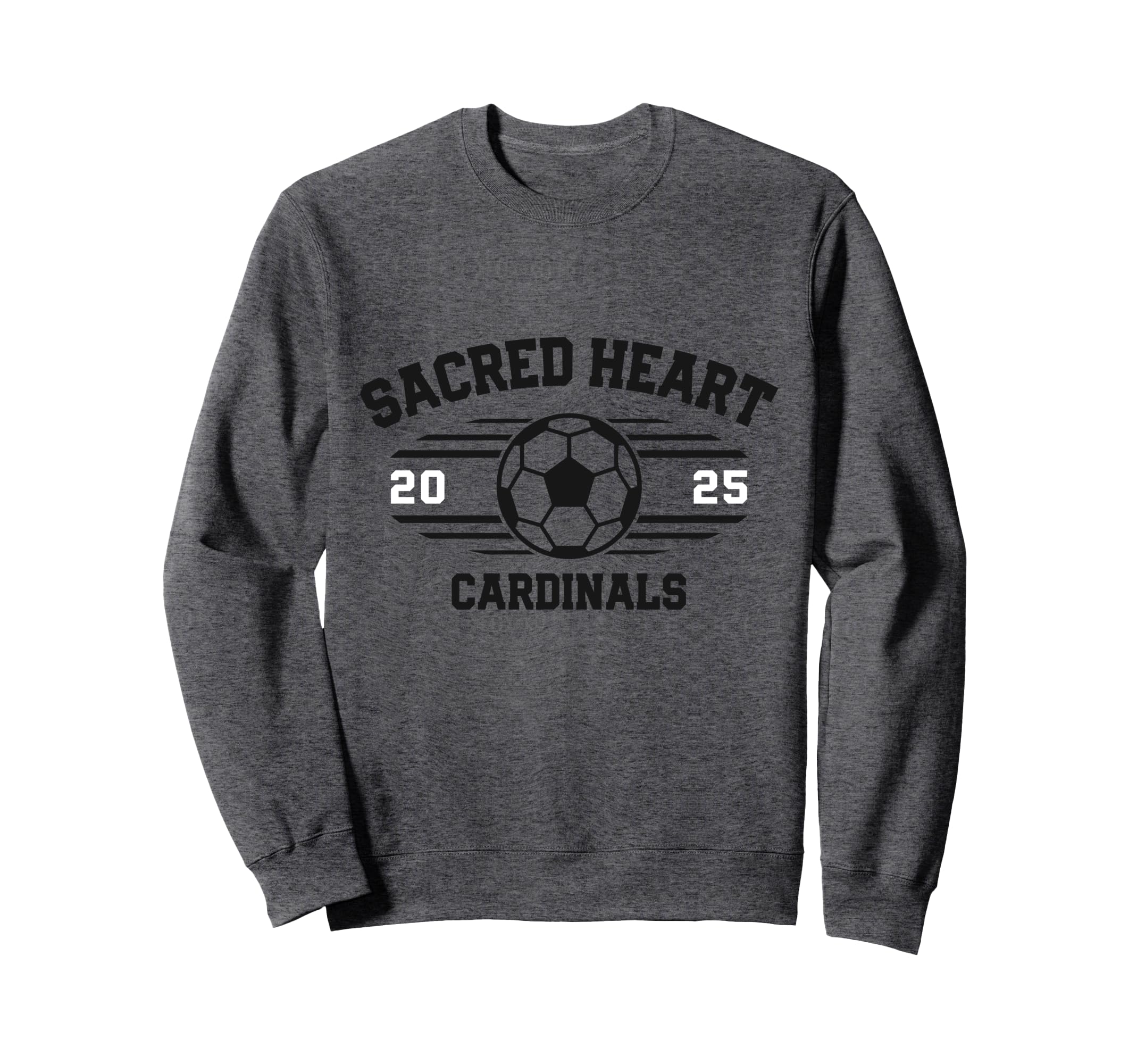 Sacred Heart Cardinals Soccer Ball Sweatshirt - Aesthetic Graphic Unisex - T-Shirt, Sweatshirt, Hoodie