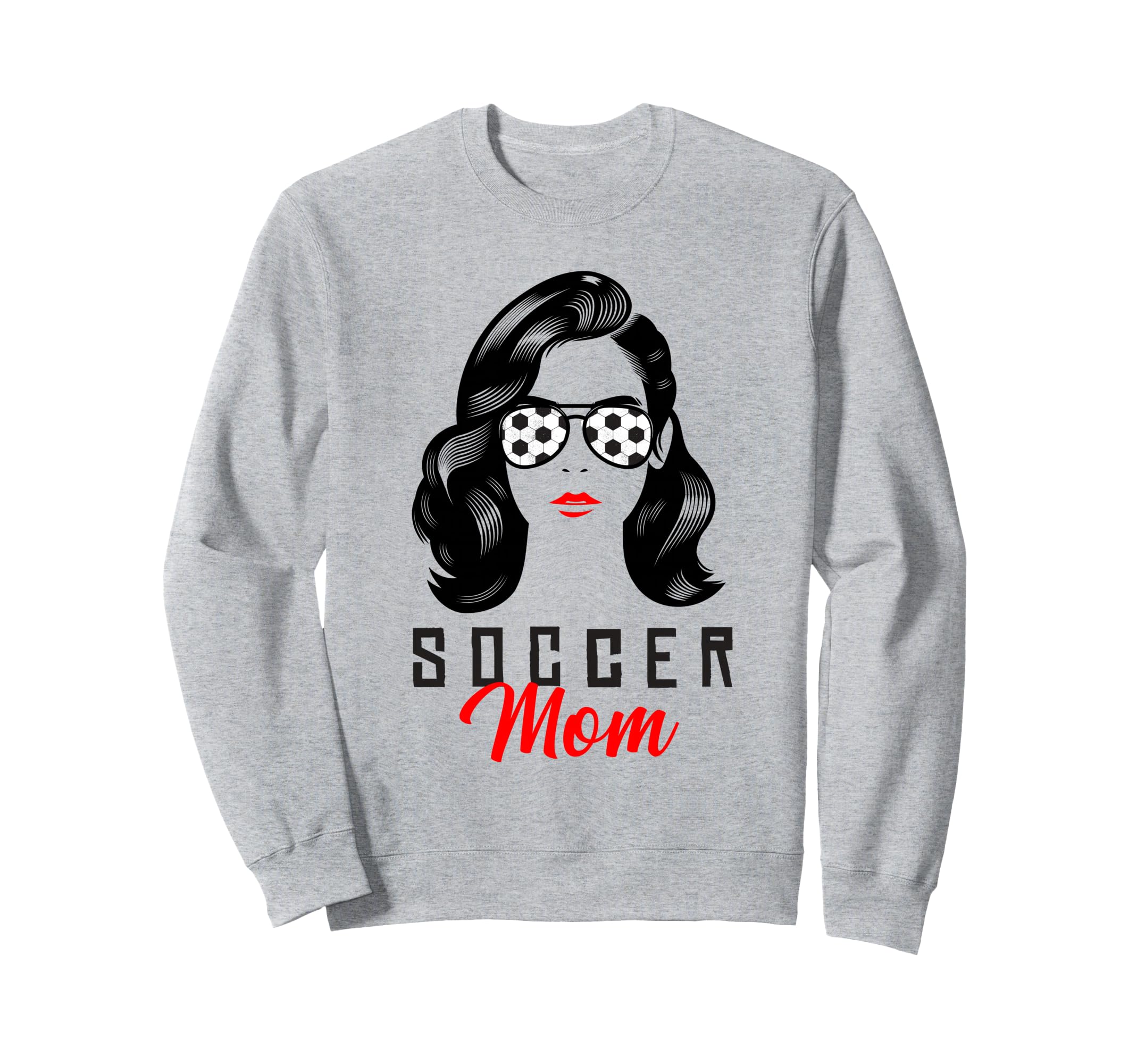 Soccer Mom Outfits Funny Soccer Sweatshirt - Minimalist Print for Adults - T-Shirt, Sweatshirt, Hoodie