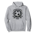 Soccer Dad Family Matching Dad Fathers Hoodie - Custom Art Print Men Women - T-Shirt, Sweatshirt, Hoodie
