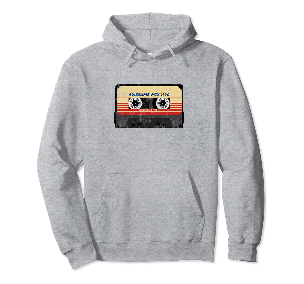 Best 1970 Mixtape Music Year Birth Hoodie - Minimalist Print Men Women - T-Shirt, Sweatshirt, Hoodie