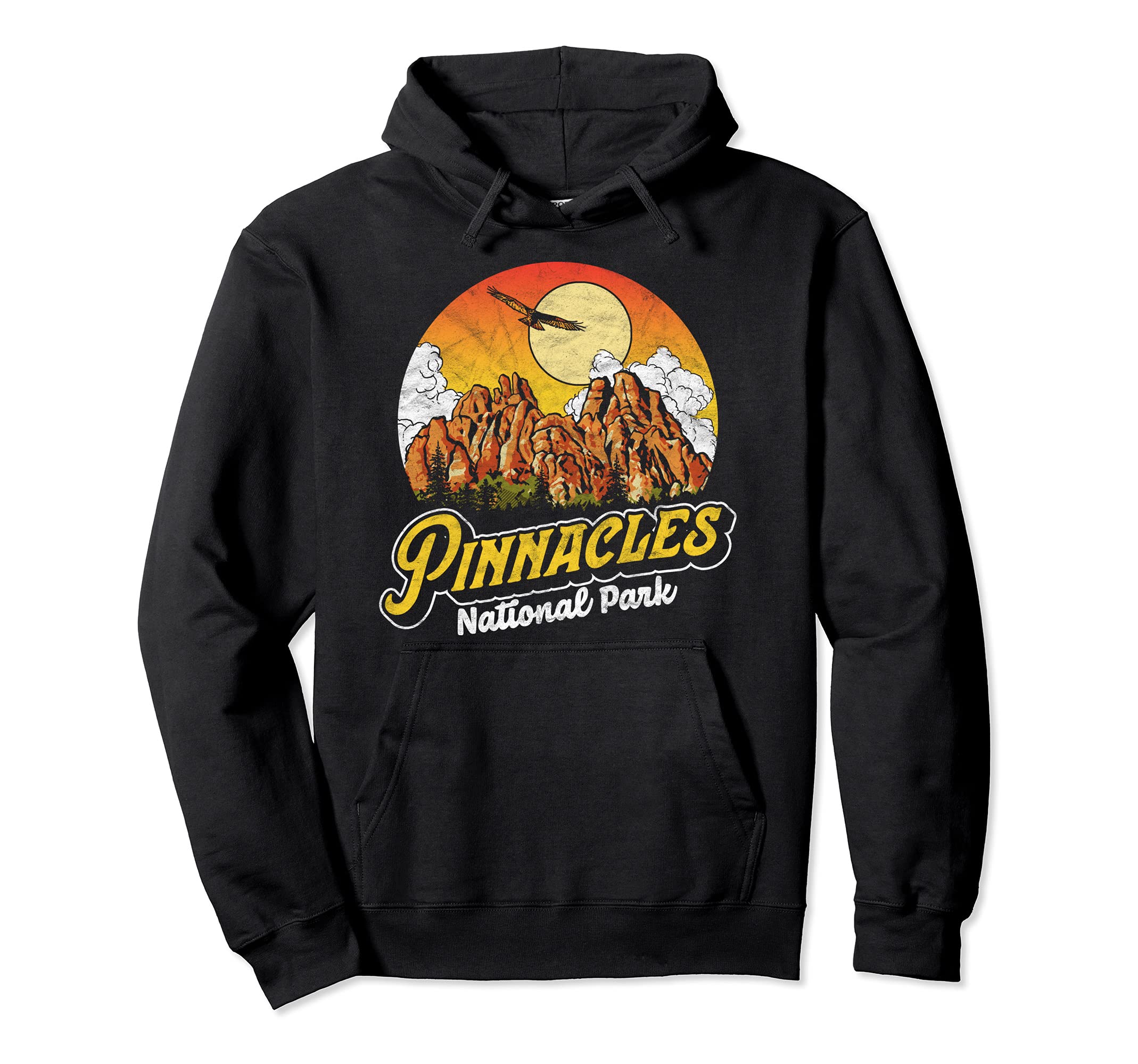 Pinnacles National Park California Hoodie - Trendy Graphic Unisex - T-Shirt, Sweatshirt, Hoodie