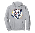 Soccer Player Panda Kicking Soccer Hoodie - Streetwear Style for Adults - T-Shirt, Sweatshirt, Hoodie