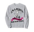 Im Beauty Streets Soccer Daughter Sweatshirt - Graphic Print for Adults - T-Shirt, Sweatshirt, Hoodie