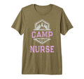 Camp Nurse Summer Camping Staff T-Shirt - Unique Graphic Men Women - T-Shirt, Sweatshirt, Hoodie