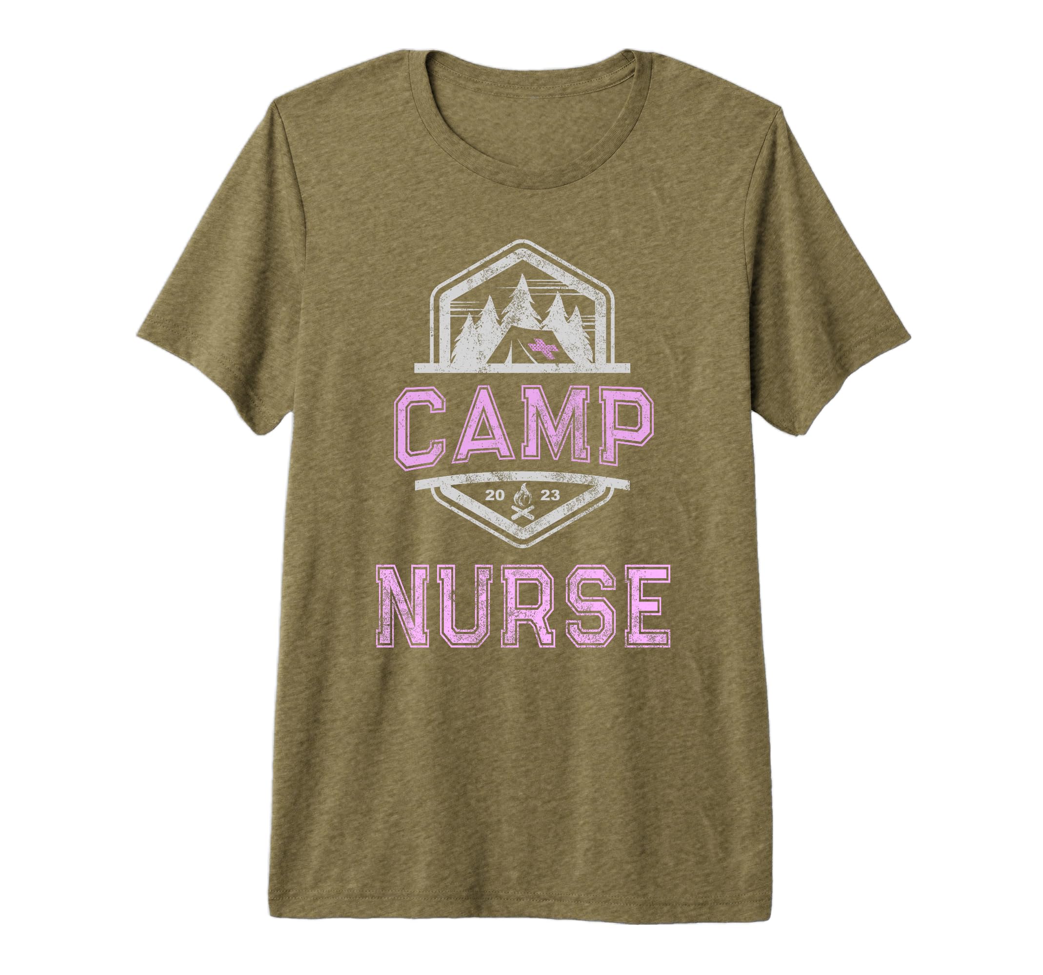 Camp Nurse Summer Camping Staff T-Shirt - Unique Graphic Men Women - T-Shirt, Sweatshirt, Hoodie