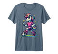 Footballer Unicorn Fans Soccer Team T-Shirt - Minimalist Print Unisex - T-Shirt, Sweatshirt, Hoodie