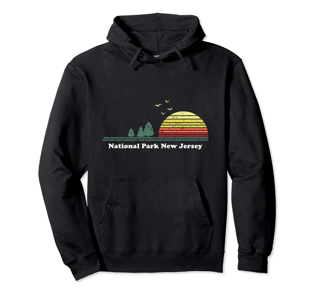 National Park New Jersey Sunset Hoodie - Aesthetic Graphic for Adults - T-Shirt, Sweatshirt, Hoodie