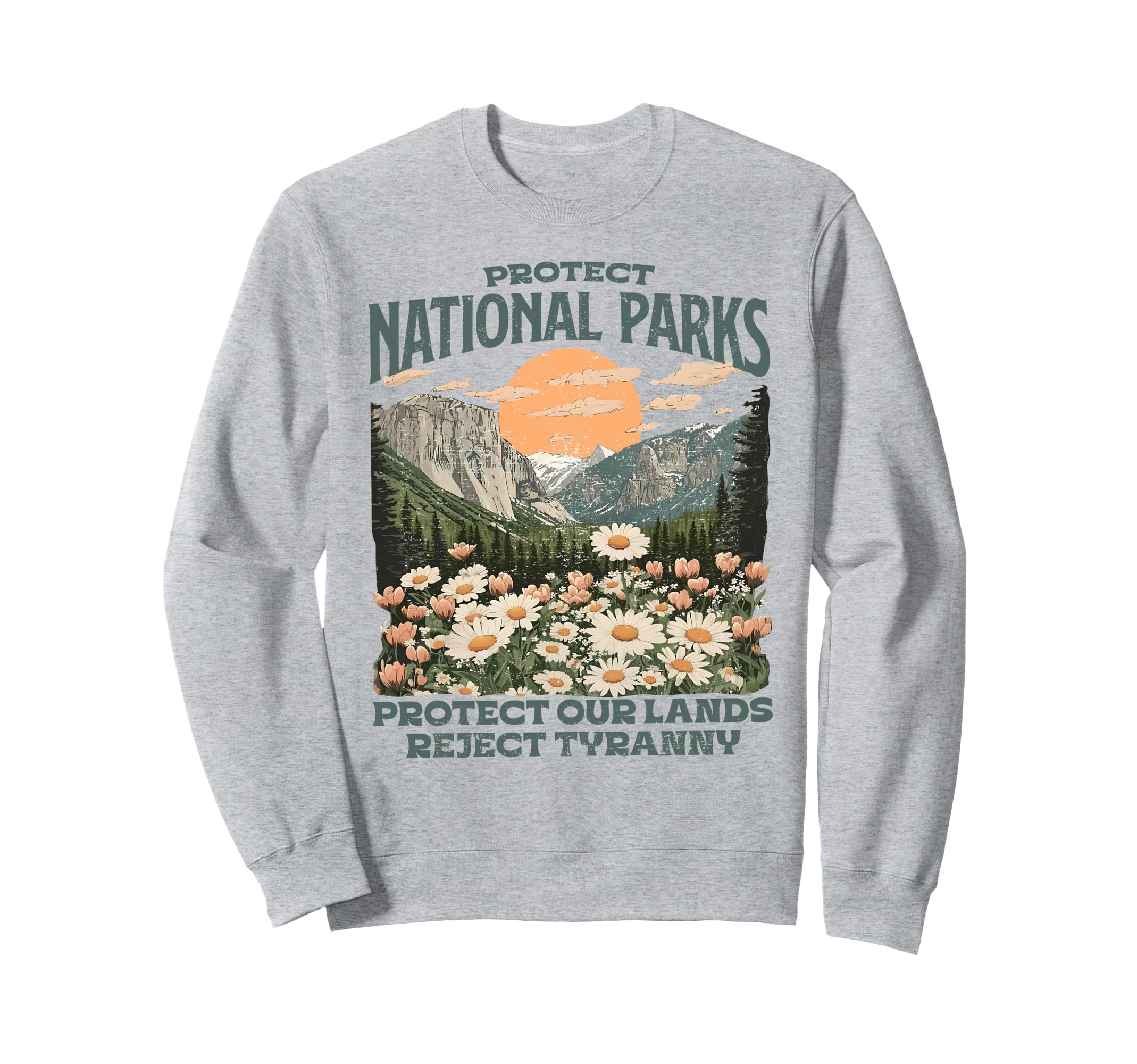 Protect National Parks Protect Our Sweatshirt - Minimalist Print Unisex - T-Shirt, Sweatshirt, Hoodie