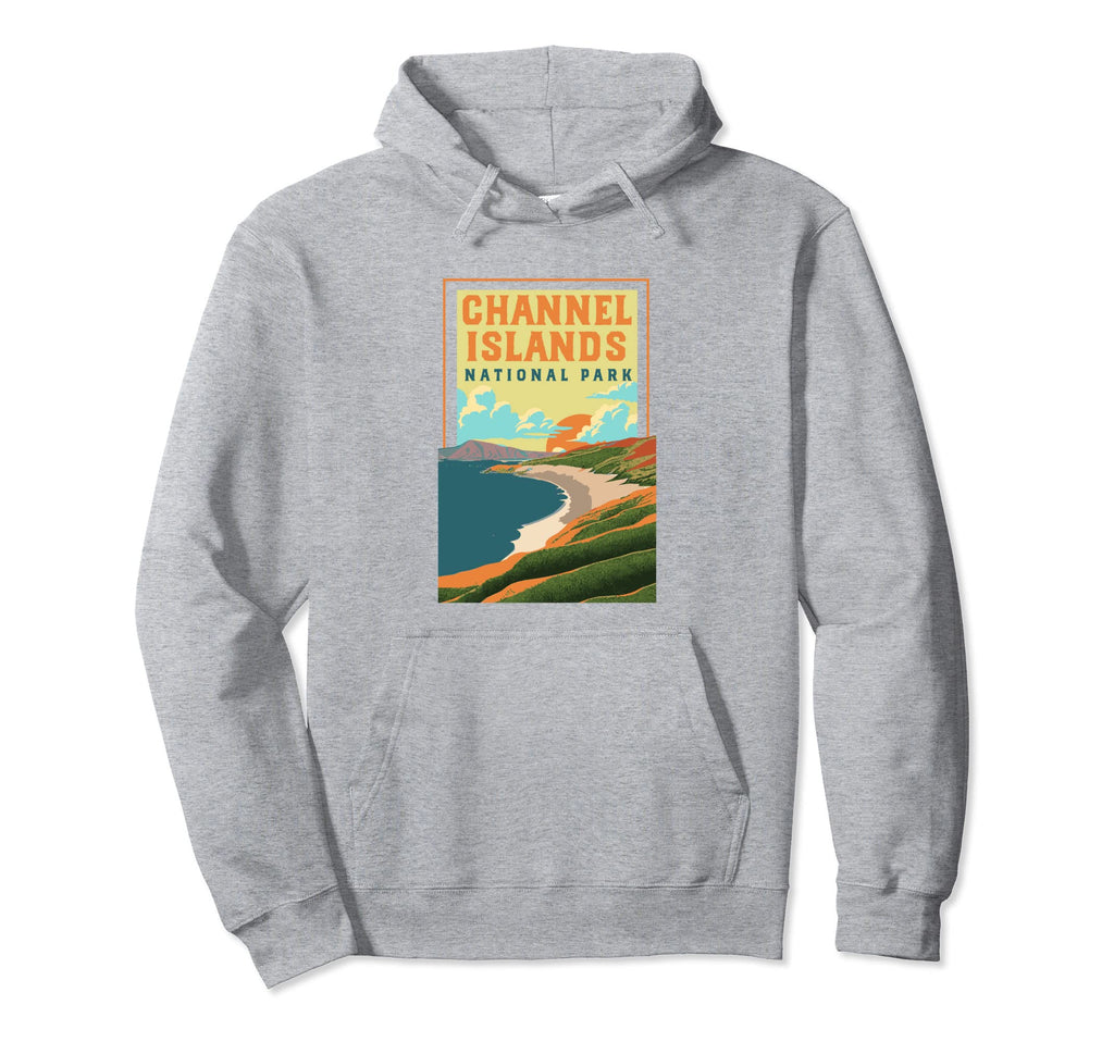 Channel Islands California Wpa Hoodie - Casual Everyday Wear Unisex - T-Shirt, Sweatshirt, Hoodie