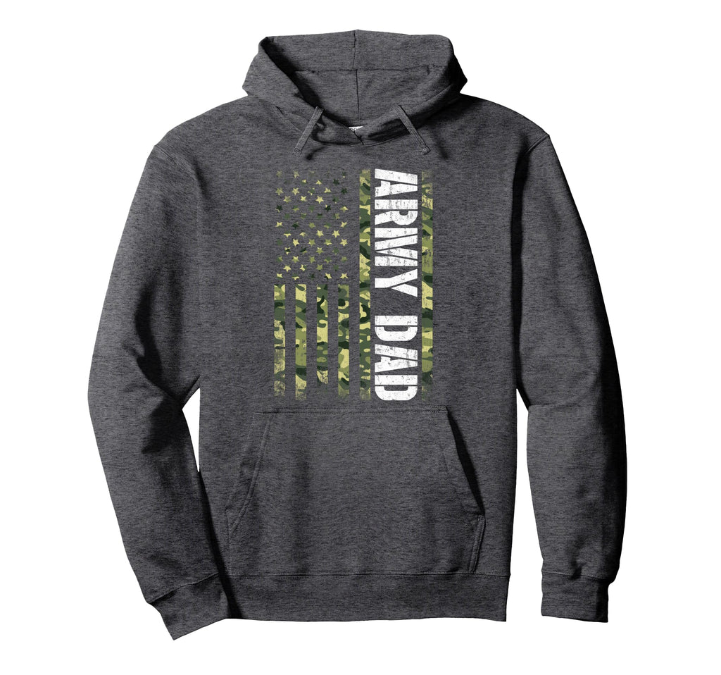 Proud Army Dad United States Usa Hoodie - Fun Novelty Design for Adults - T-Shirt, Sweatshirt, Hoodie