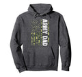 Proud Army Dad United States Usa Hoodie - Fun Novelty Design for Adults - T-Shirt, Sweatshirt, Hoodie