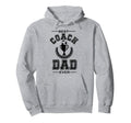 Best Coach Dad Ever Soccer Father Hoodie - Trendy Graphic Men Women - T-Shirt, Sweatshirt, Hoodie