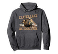 Crater Lake National Park Oregon Usa Outdoor Hoodie - Graphic Print Unisex - T-Shirt, Sweatshirt, Hoodie