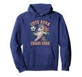 Soccer Unicorn Aura Chaos Core 67 Goals Hoodie - Aesthetic Graphic Unisex - T-Shirt, Sweatshirt, Hoodie