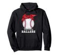Funny Busy Raising Ballers Baseball Hoodie - Unique Graphic Unisex - T-Shirt, Sweatshirt, Hoodie