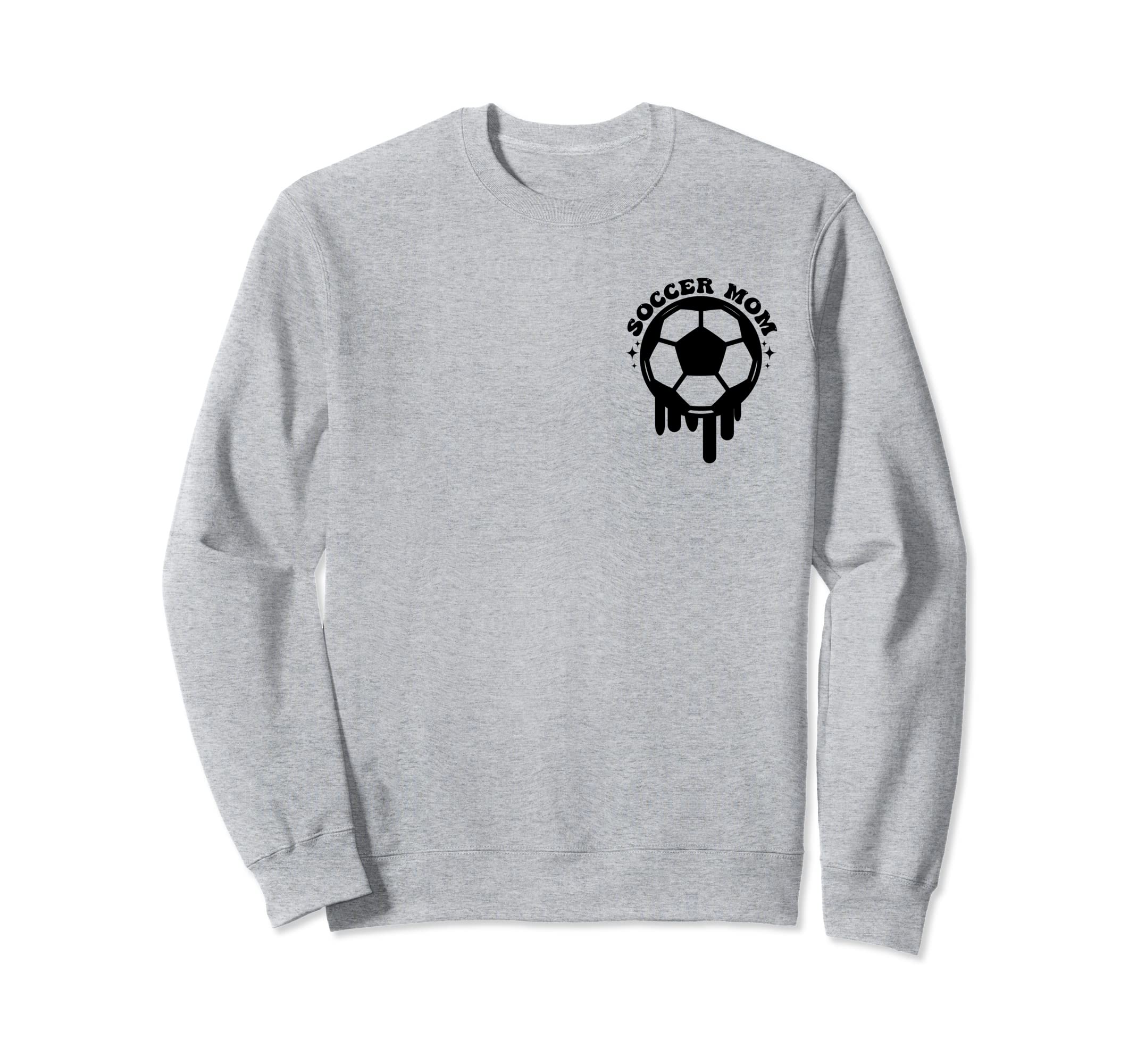 Soccer Mom Lets Kick Some Grass Sweatshirt - Trendy Graphic Men Women - T-Shirt, Sweatshirt, Hoodie