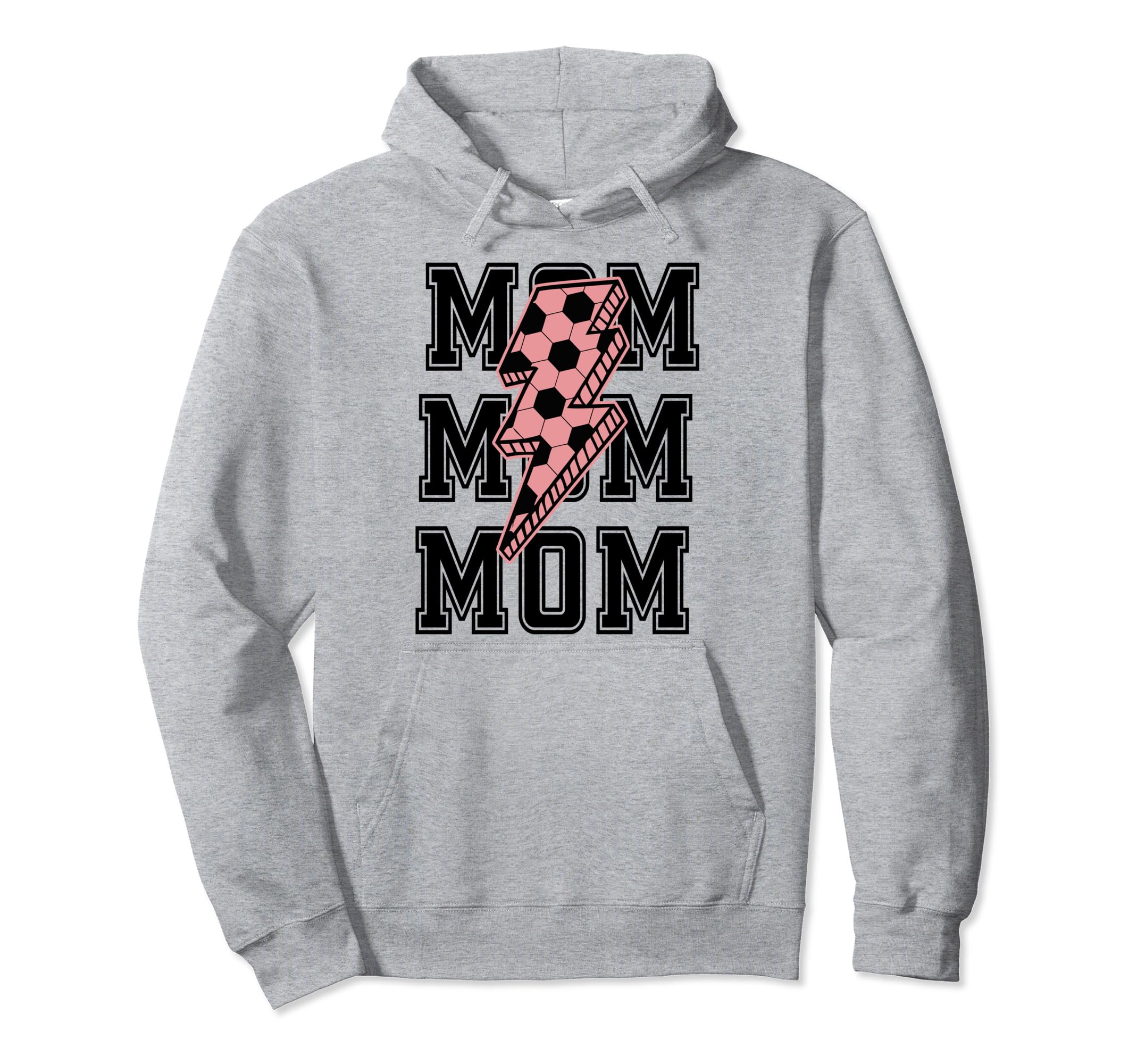 Soccer Mom Mama Mommy Soccer Mother Hoodie - Fun Novelty Design for Adults - T-Shirt, Sweatshirt, Hoodie