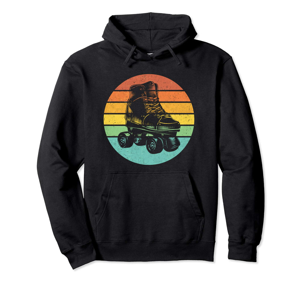 Roller Skate 70S And 80S Skating Hoodie - Fun Novelty Design Men Women - T-Shirt, Sweatshirt, Hoodie