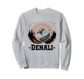 Denali Est 1917 Alaska National Park Sweatshirt - Unique Graphic for Adults - T-Shirt, Sweatshirt, Hoodie