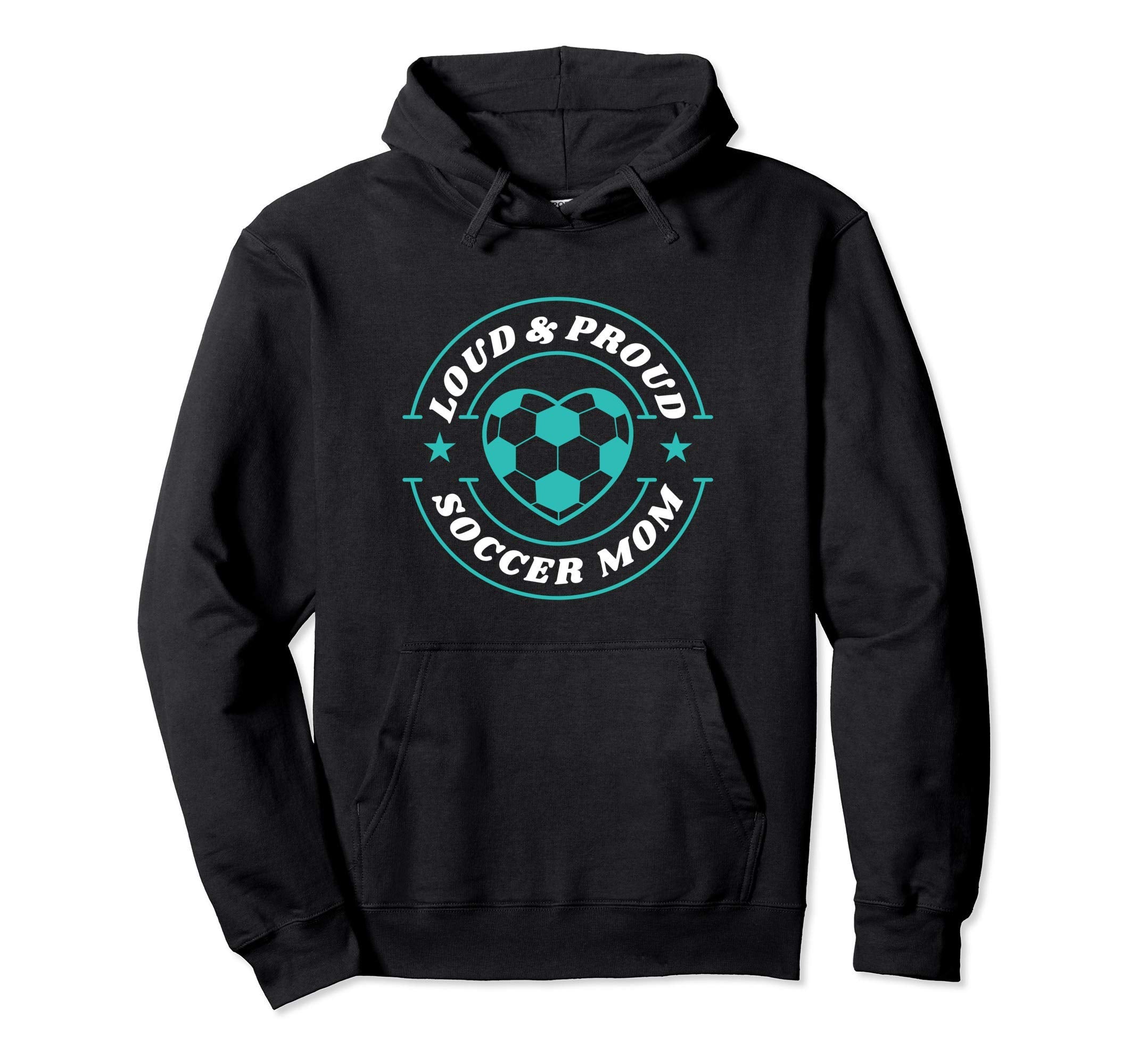 Soccer Mom Gift Loud Proud Daughter Hoodie - Minimalist Print Unisex - T-Shirt, Sweatshirt, Hoodie