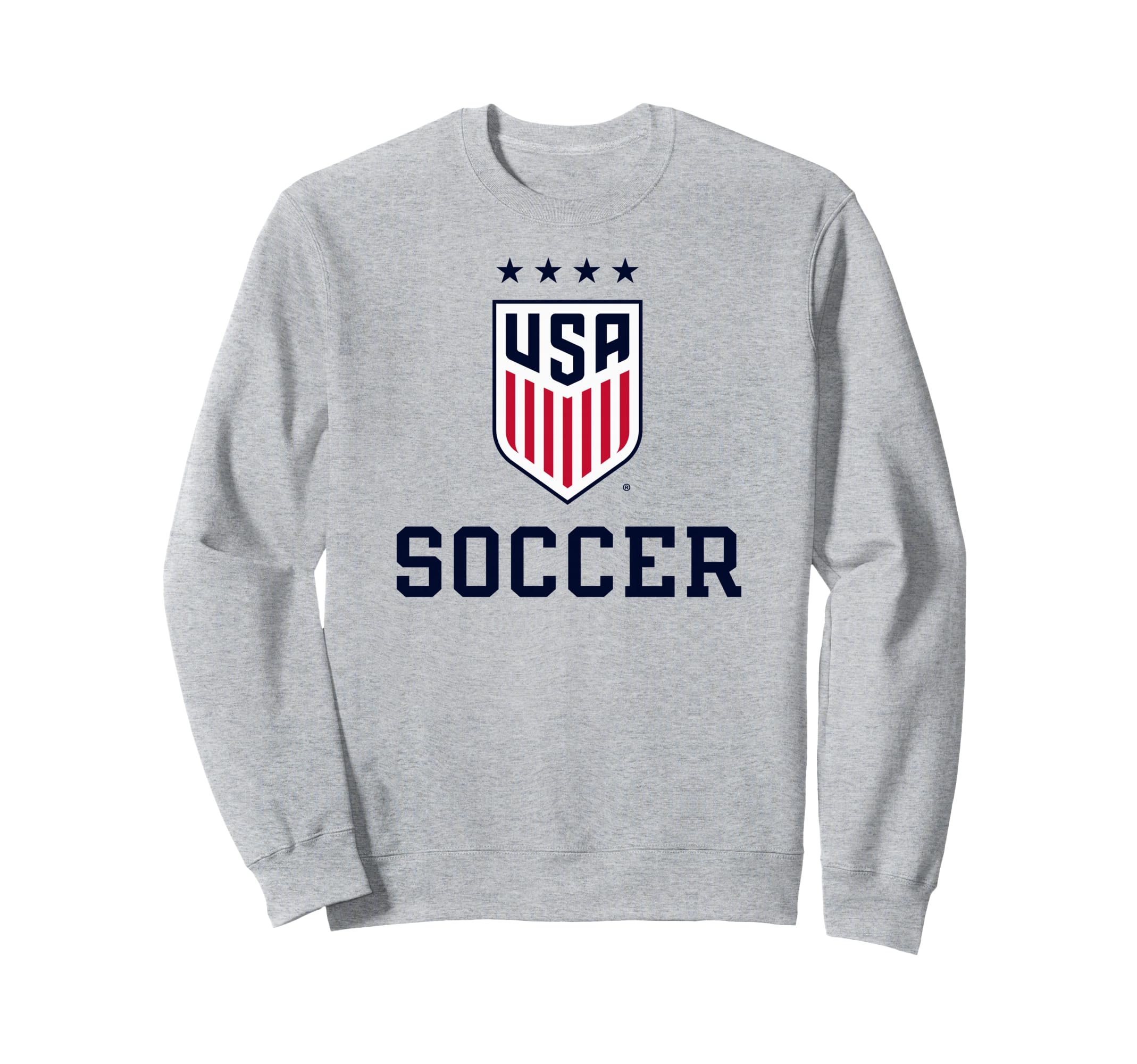 United States Soccer Icon Gray Sweatshirt - Custom Art Print for Adults - T-Shirt, Sweatshirt, Hoodie