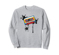 Music Tape Mixtape Audio Cassette 70S Sweatshirt - Minimalist Print Unisex - T-Shirt, Sweatshirt, Hoodie