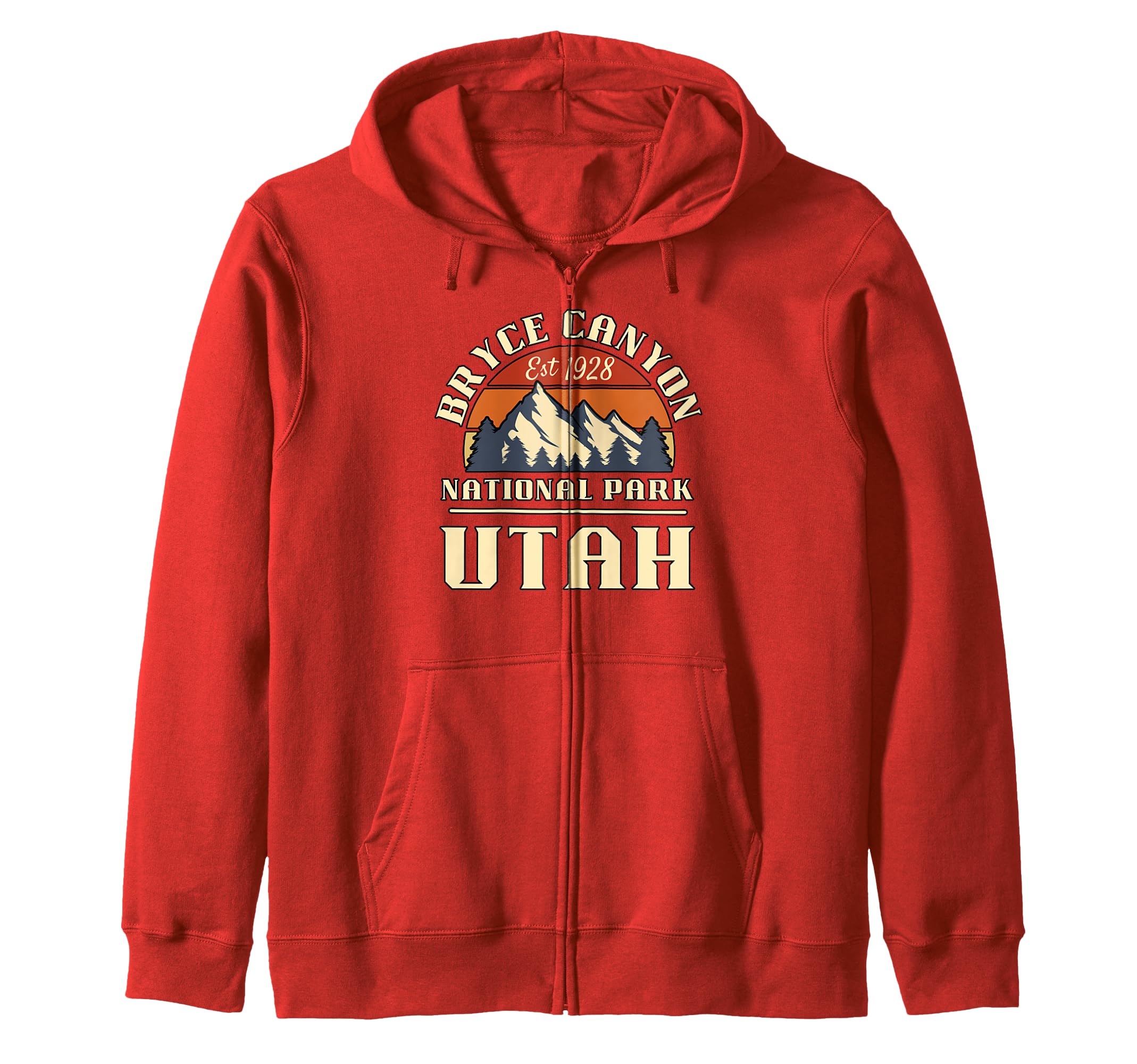 Bryce Canyon National Park Utah Usa Hoodie - Minimalist Print for Adults - T-Shirt, Sweatshirt, Hoodie