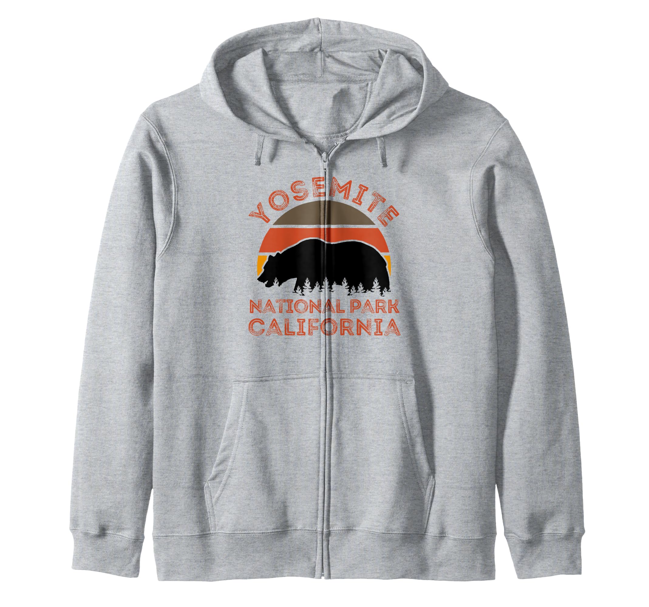 Yosemite National Park California Usa Hoodie - Custom Art Print Men Women - T-Shirt, Sweatshirt, Hoodie