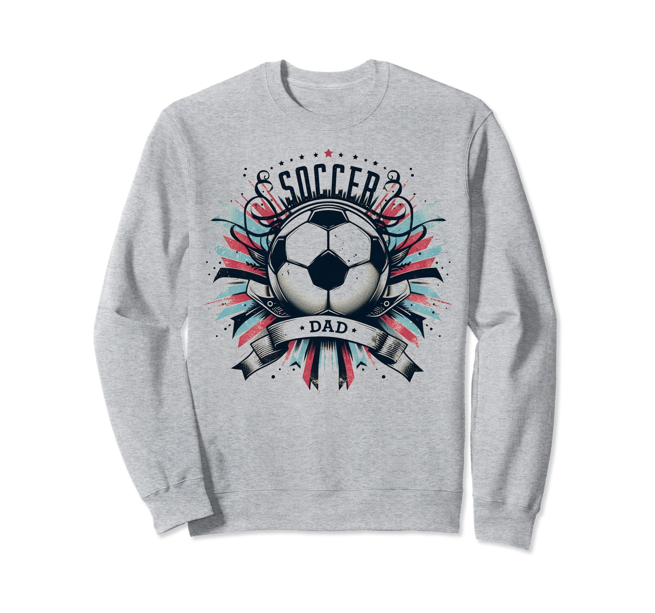 Soccer Dad Family Matching Dad Sweatshirt - Custom Art Print Unisex - T-Shirt, Sweatshirt, Hoodie