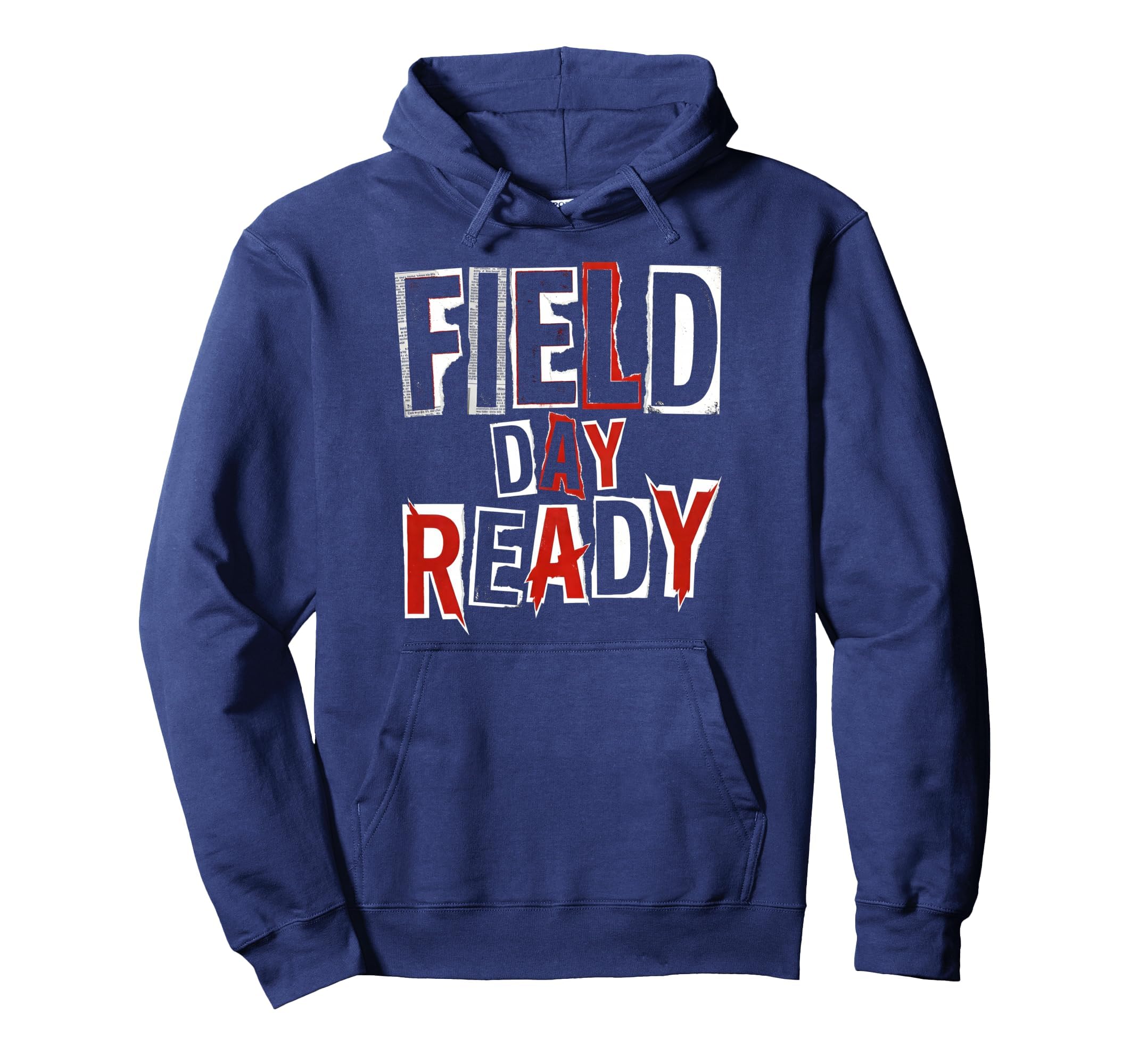 Field Day Ready Soccer Mom Hoodie - Graphic Print Men Women - T-Shirt, Sweatshirt, Hoodie