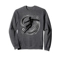Powerful Soccer Kick And Teen Sweatshirt - Aesthetic Graphic for Adults - T-Shirt, Sweatshirt, Hoodie