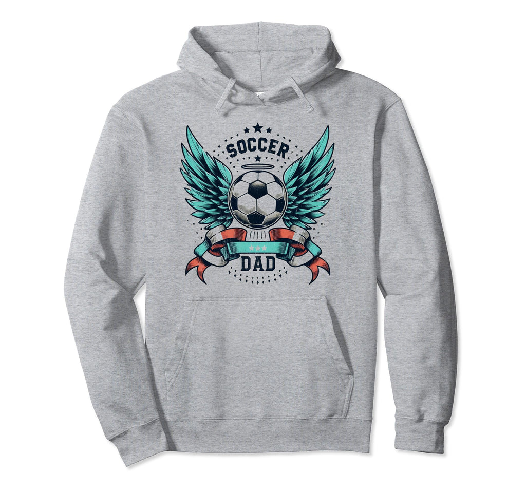 Soccer Dad Family Matching Dad Hoodie - Casual Everyday Wear for Adults - T-Shirt, Sweatshirt, Hoodie