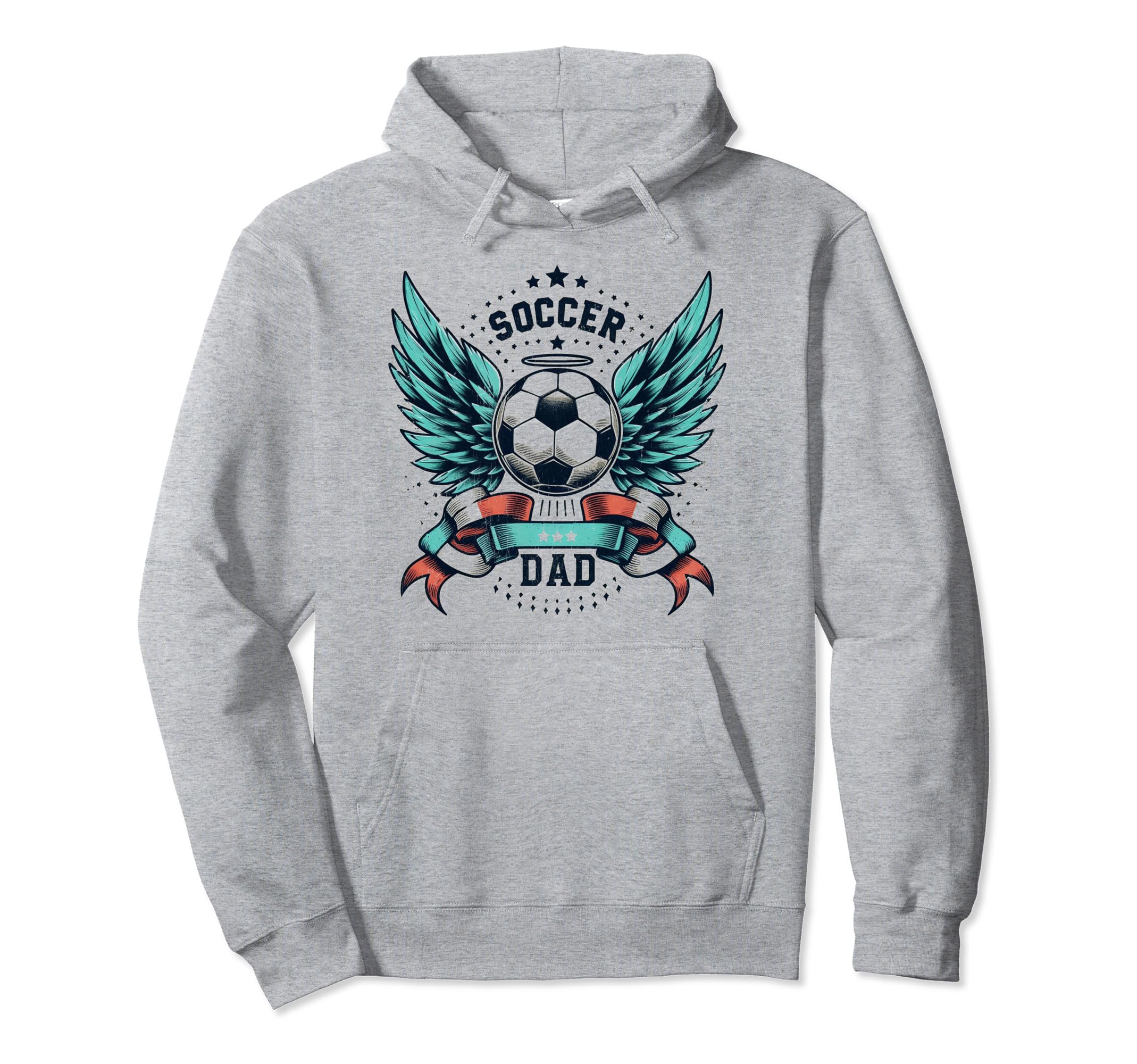 Soccer Dad Family Matching Dad Hoodie - Casual Everyday Wear for Adults - T-Shirt, Sweatshirt, Hoodie