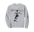 Distressed Diego Maradona Sweatshirt - Fun Novelty Design for Adults - T-Shirt, Sweatshirt, Hoodie